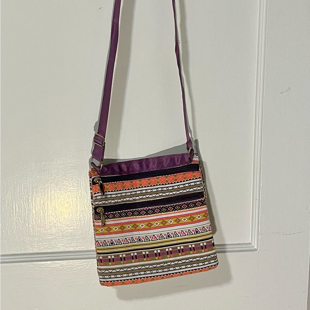 Trendy Multicolor Crossbody Bag